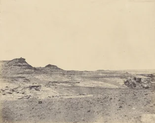 Studie des Geländes in der Nähe von Gebel Abousir, 2. Katarakt